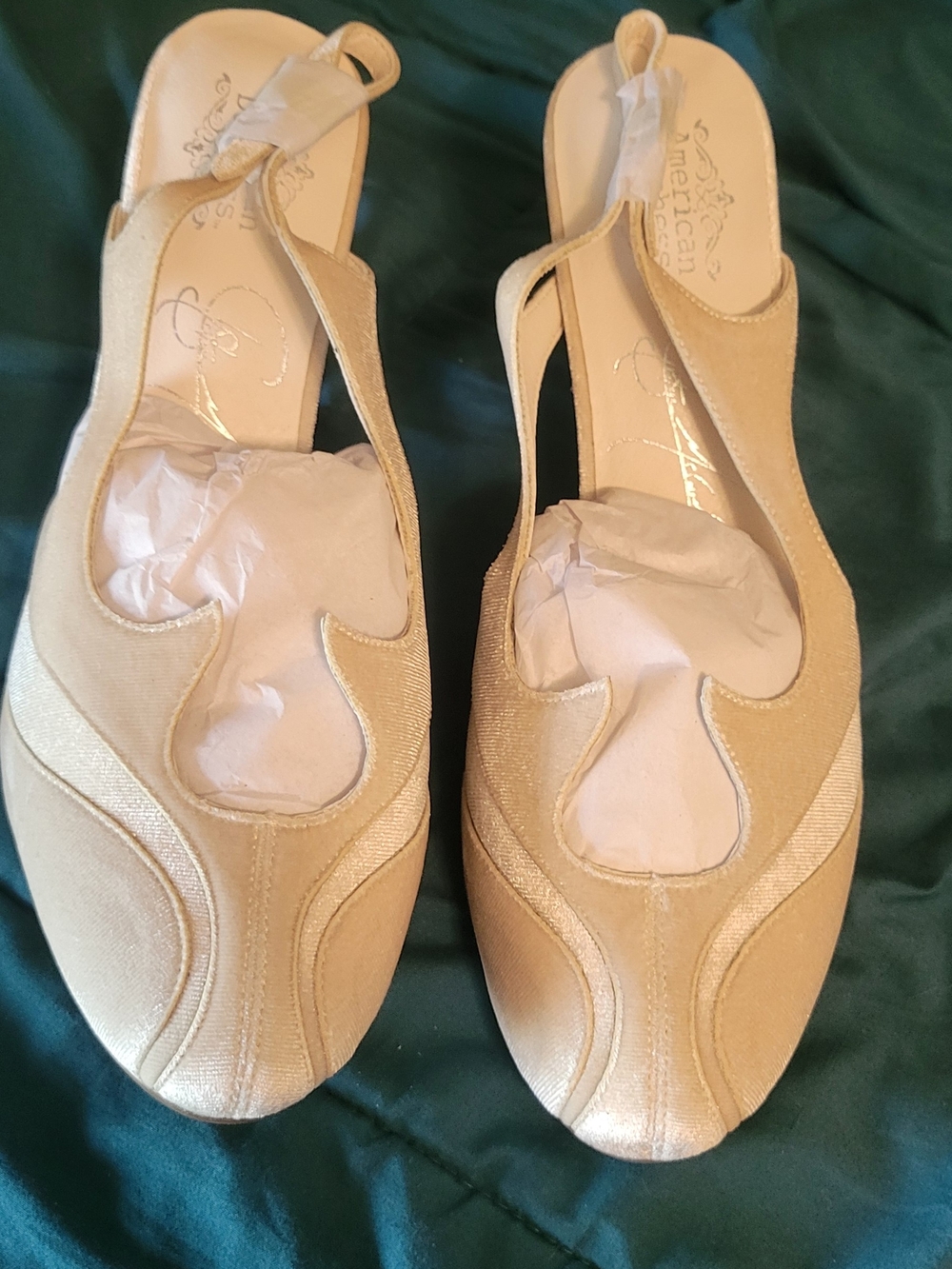American Duchess- Kathryn Vintage Slingbacks - Christine McConnell Collection - Picture 9 of 11